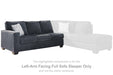 Altari 2-Piece Sleeper Sectional with Chaise Sectional Ashley Furniture