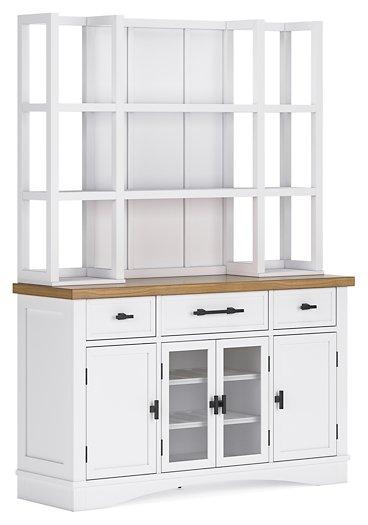 Ashbryn Dining Server and Hutch Server Ashley Furniture