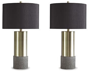 Jacek Table Lamp (Set of 2) Table Lamp Pair Ashley Furniture