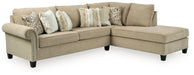 Dovemont 2-Piece Sectional with Chaise Sectional Ashley Furniture