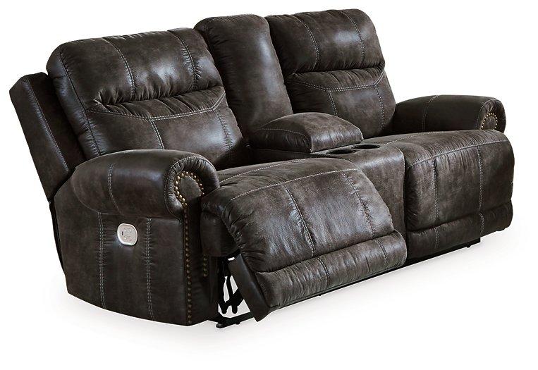 Grearview Power Reclining Loveseat with Console Loveseat Ashley Furniture