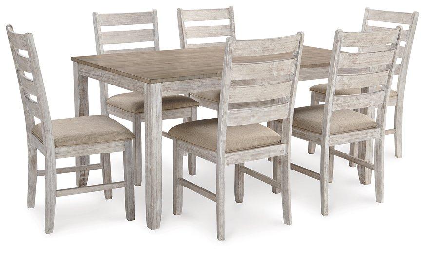 Skempton Dining Table and Chairs (Set of 7) Dining Table Ashley Furniture