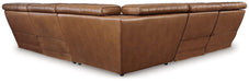 Temmpton Power Reclining Sectional Sectional Ashley Furniture