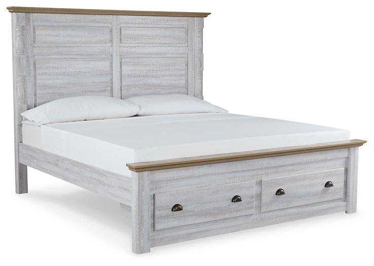 Haven Bay Panel Storage Bed Bed Ashley Furniture