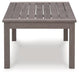 Hillside Barn Outdoor Coffee Table Outdoor Cocktail Table Ashley Furniture