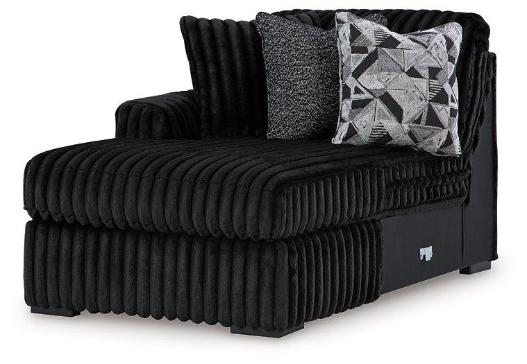 Midnight-Madness Sectional Sofa with Chaise Chofa Ashley Furniture