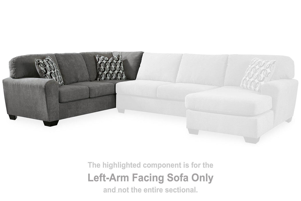 Birkdale Court Sectional with Chaise Sectional Ashley Furniture