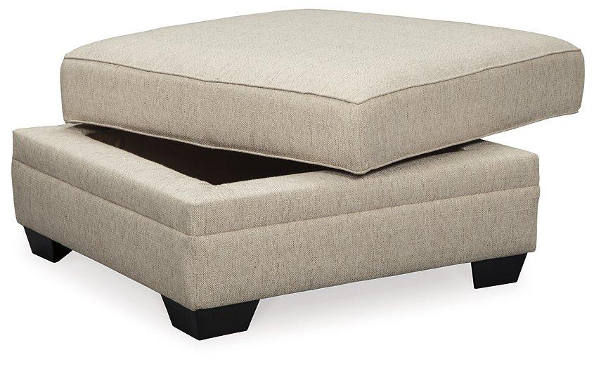 Luxora Ottoman With Storage Ottoman Ashley Furniture