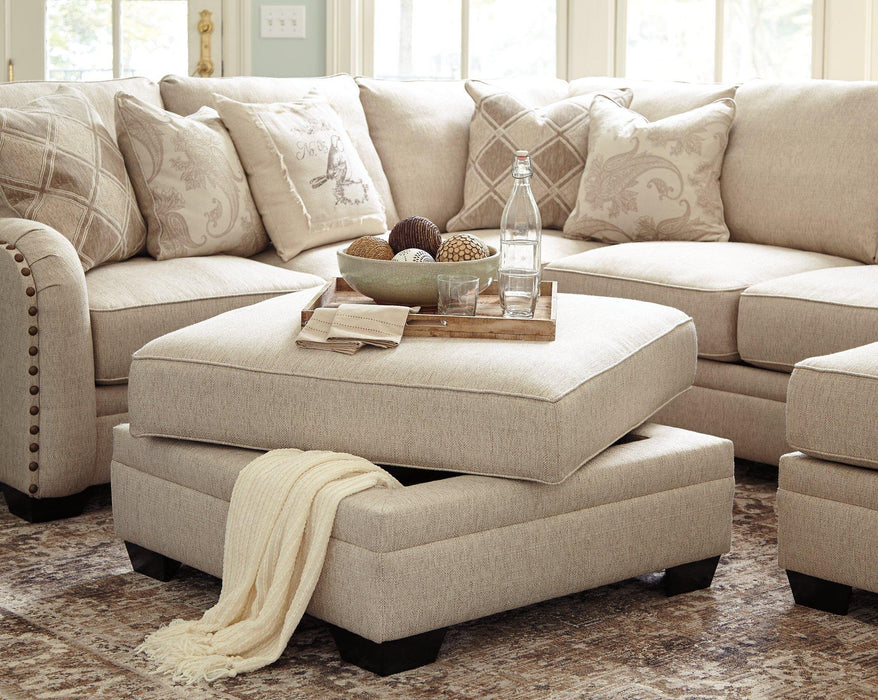 Luxora Ottoman With Storage Ottoman Ashley Furniture