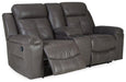 Jesolo Reclining Loveseat with Console Loveseat Ashley Furniture