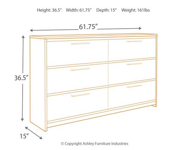 Baystorm Dresser Dresser Ashley Furniture