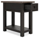 Tyler Creek Chairside End Table End Table Ashley Furniture