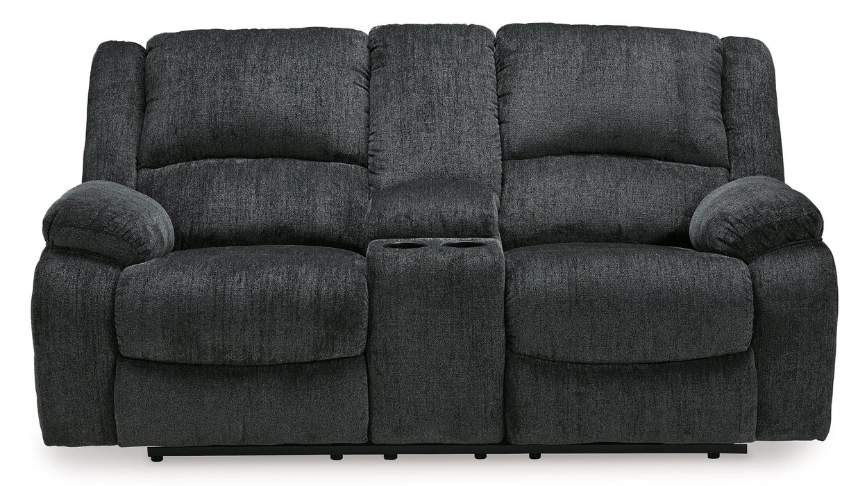 Draycoll Power Reclining Loveseat with Console Loveseat Ashley Furniture