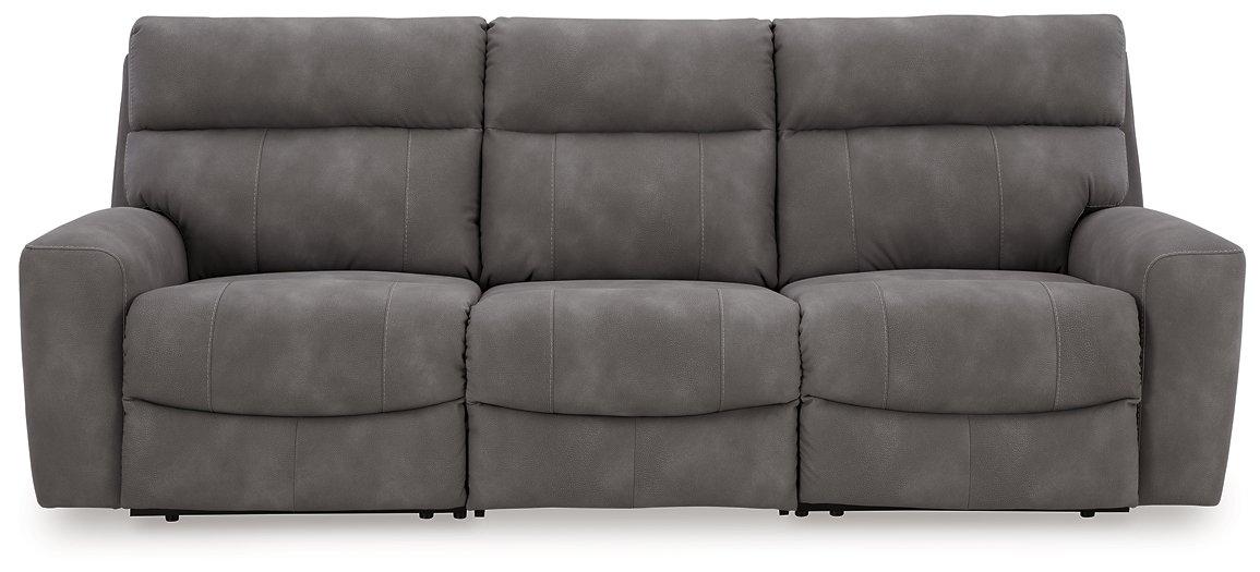 Next-Gen DuraPella Performance Fabric 3-Piece Dual Power Reclining Modular Sofa Sofa Ashley Furniture