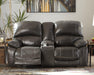 Hallstrung Power Reclining Loveseat with Console Loveseat Ashley Furniture