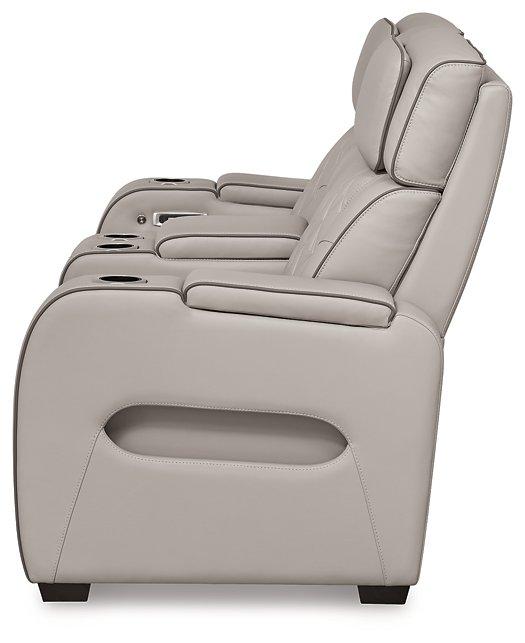 Boyington Power Reclining Loveseat with Console Loveseat Ashley Furniture