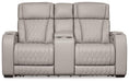 Boyington Power Reclining Loveseat with Console Loveseat Ashley Furniture