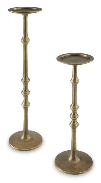 Larwick Candle Holder (Set of 2) Candle Holder Ashley Furniture