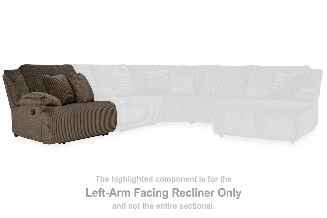 Top Tier Reclining Sectional Sectional Ashley Furniture