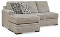 Calnita 2-Piece Sectional with Chaise Sectional Ashley Furniture