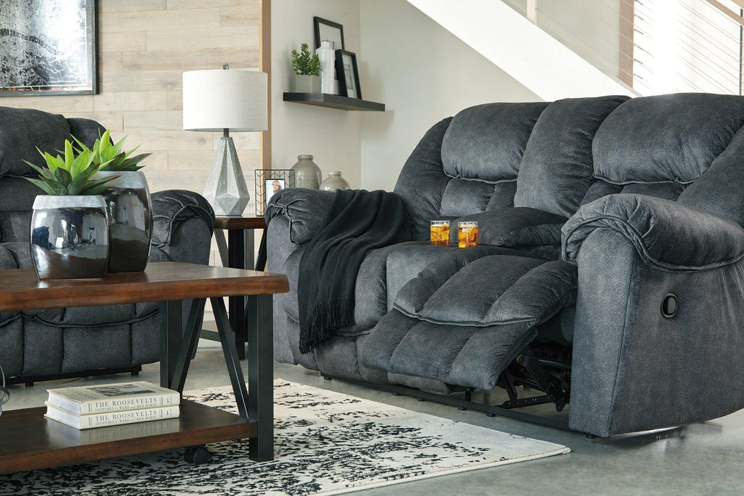 Capehorn Reclining Loveseat with Console Loveseat Ashley Furniture