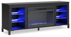 Cayberry 3-Piece Entertainment Center with Electric Fireplace Entertainment Center Ashley Furniture