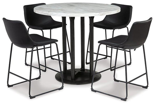 Centiar Counter Height Dining Set Barstool Set Ashley Furniture