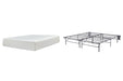 Chime 12 Inch Memory Foam Mattress Set Mattress Set Ashley Furniture