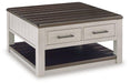 Darborn Lift-Top Coffee Table Cocktail Table Lift Ashley Furniture