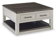 Darborn Lift-Top Coffee Table Cocktail Table Lift Ashley Furniture