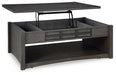 Montillan Lift-Top Coffee Table Cocktail Table Lift Ashley Furniture