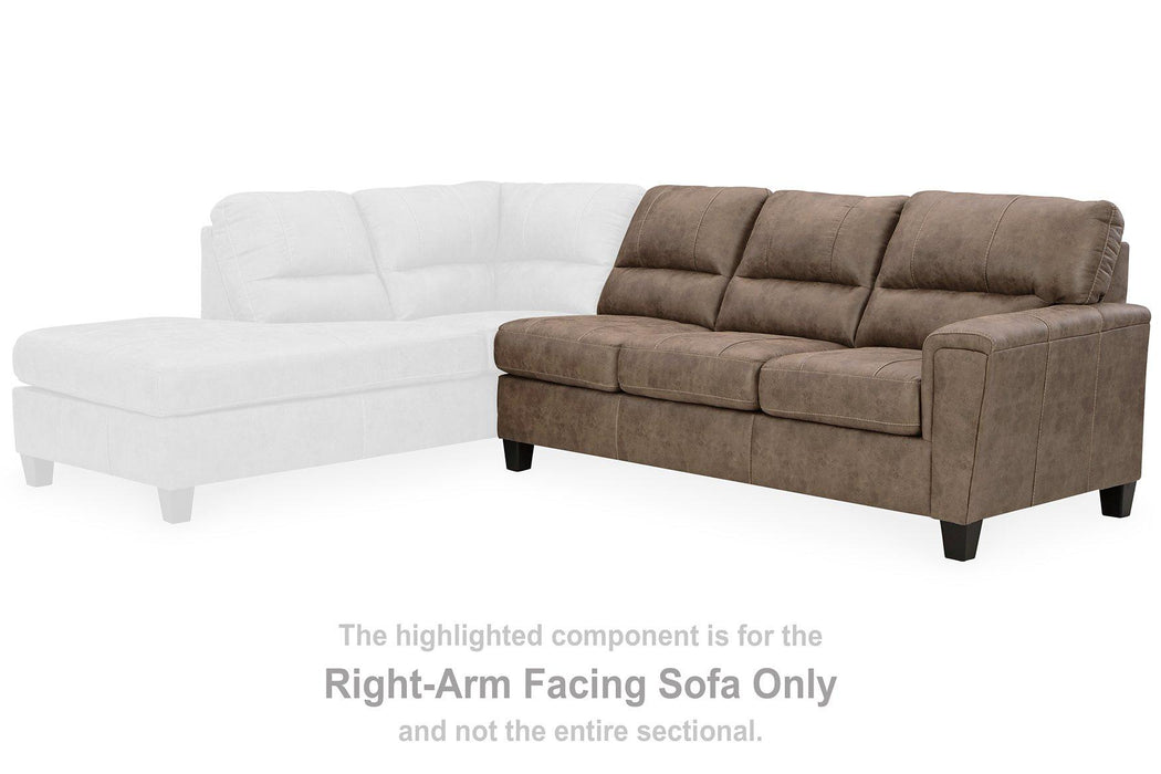 Navi 2-Piece Sectional Sofa Chaise Sectional Ashley Furniture