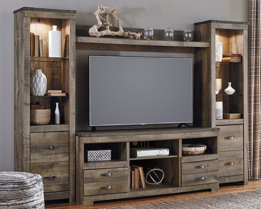 Trinell 4-Piece Entertainment Center Entertainment Center Ashley Furniture