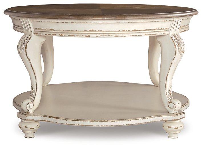 Realyn Coffee Table Cocktail Table Ashley Furniture