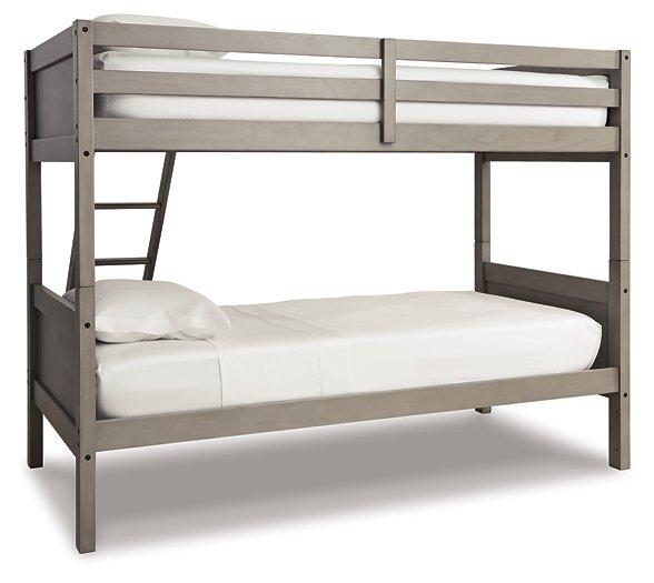 Lettner Youth / Bunk Bed with Ladder Youth Bed Ashley Furniture