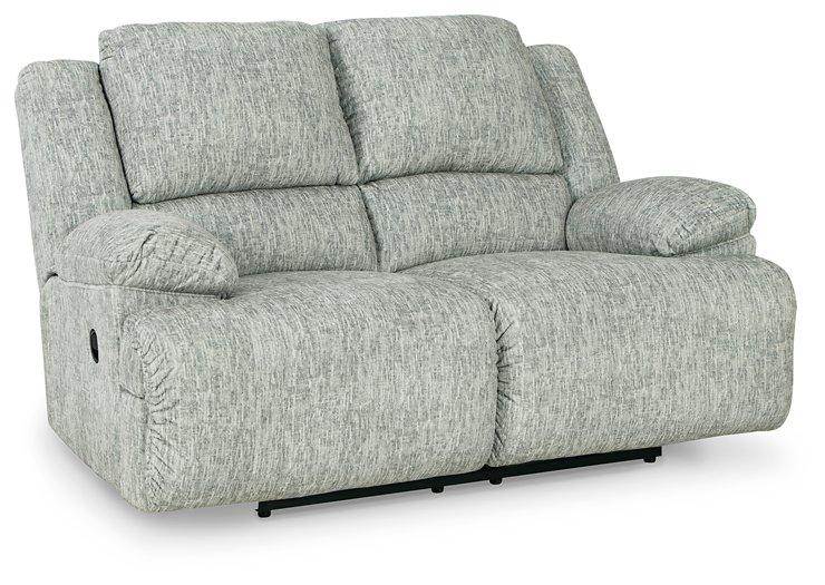 McClelland Reclining Loveseat Loveseat Ashley Furniture