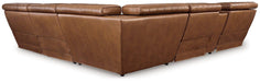 Temmpton Power Reclining Sectional Sectional Ashley Furniture