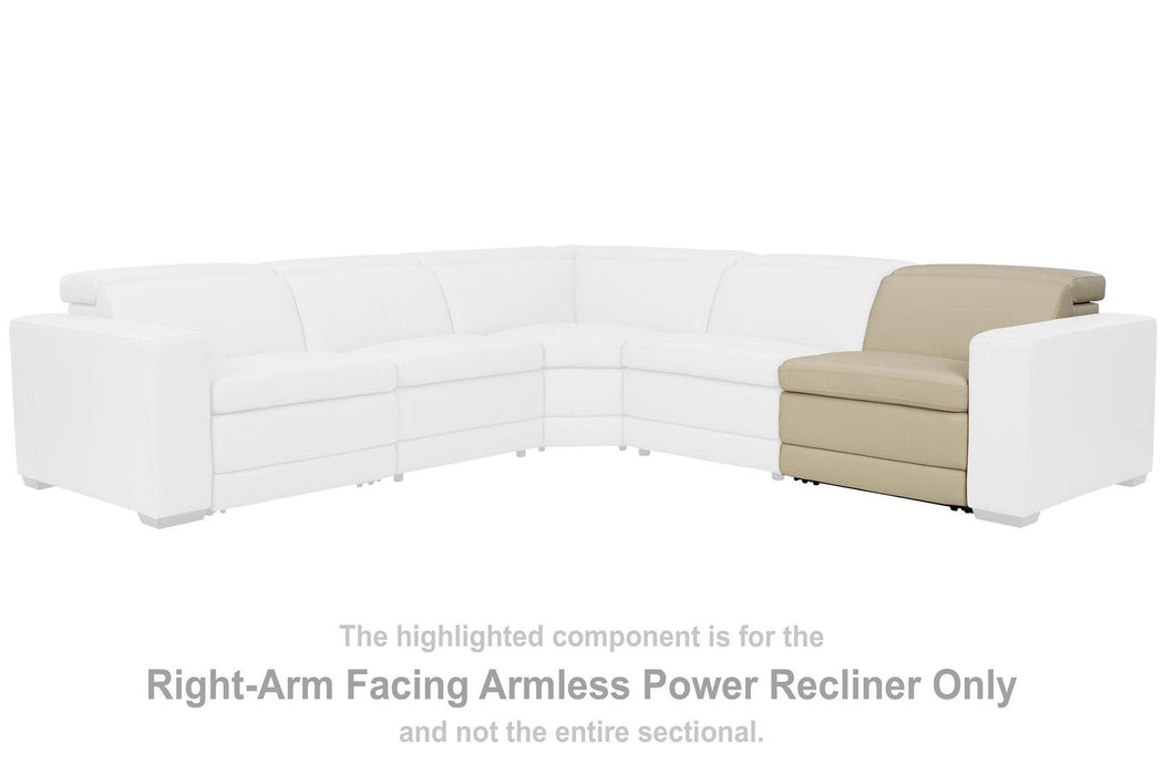 Texline 4-Piece Power Reclining Sofa Sectional Ashley Furniture