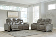 The Man-Den Living Room Set Living Room Set Ashley Furniture