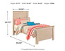 Willowton Bedroom Set Bedroom Set Ashley Furniture