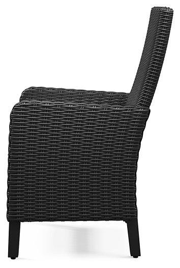 Beachcroft Outdoor Arm Chair with Cushion (Set of 2) Outdoor Dining Chair Ashley Furniture