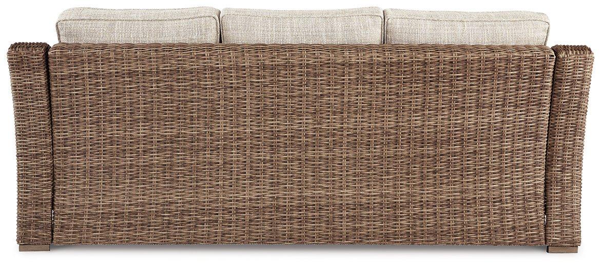 Beachcroft Outdoor Sofa with Cushion Outdoor Seating Ashley Furniture