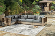 Citrine Park Outdoor Set Outdoor Seating Set Ashley Furniture