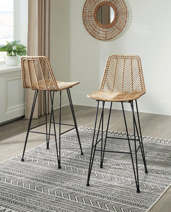 Angentree Bar Height Bar Stool Barstool Ashley Furniture