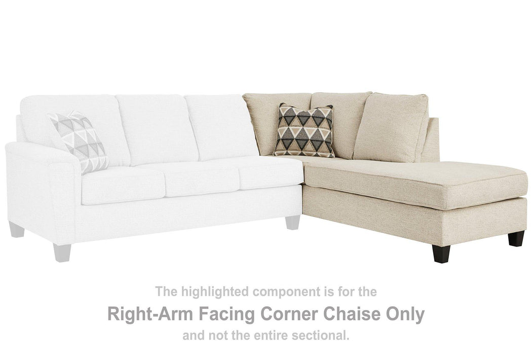 Abinger 2-Piece Sleeper Sectional with Chaise Sectional Ashley Furniture