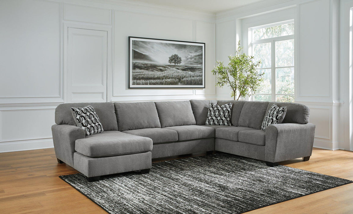 Birkdale Court Sectional with Chaise Sectional Ashley Furniture