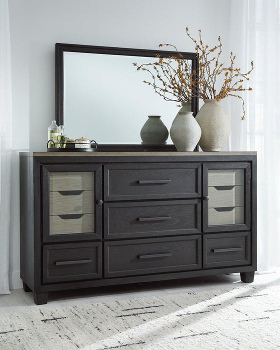 Foyland Dresser and Mirror Dresser & Mirror Ashley Furniture