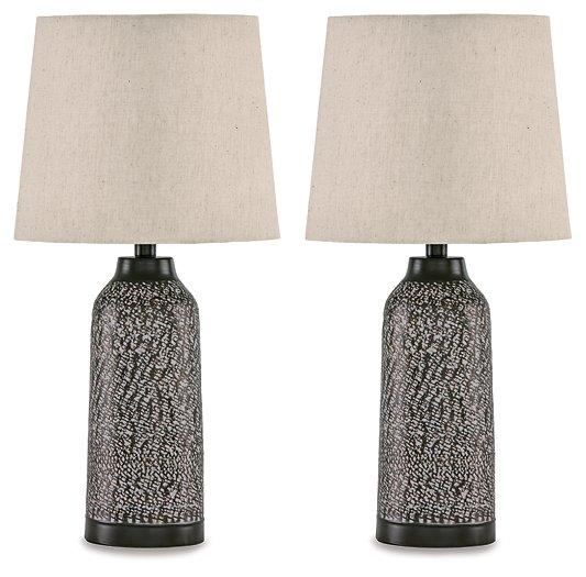 Lanson Table Lamp (Set of 2) Table Lamp Pair Ashley Furniture