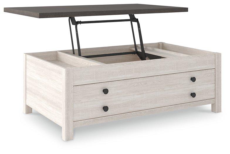 Dorrinson Coffee Table with Lift Top Cocktail Table Lift Ashley Furniture