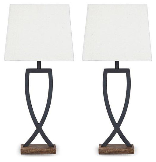 Makara Table Lamp (Set of 2) Table Lamp Pair Ashley Furniture